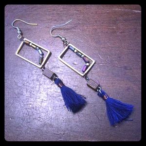 Geometric Drop Earrings